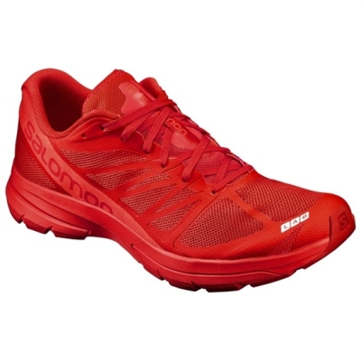 Men's Salomon S-LAB SONIC 2 Running Shoes Red | US-HAWN639